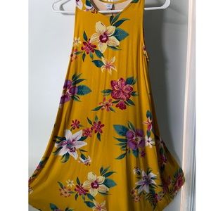 Yellow Flower Dress
